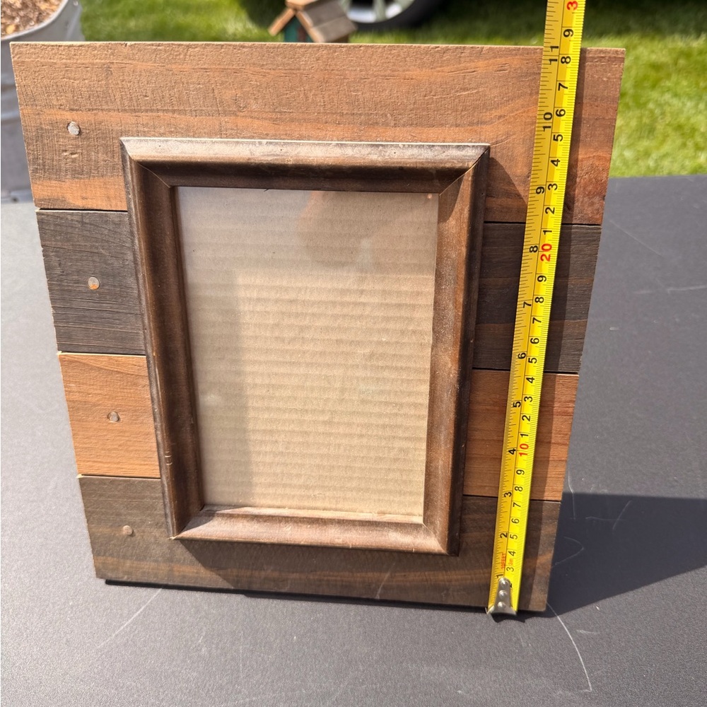 Hobby Lobby Brown Wood Plank Photo Frame
